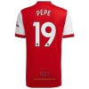 Maglia ufficiale Arsenal Nicolas Pepe 19 Casa 2021-22 per Uomo